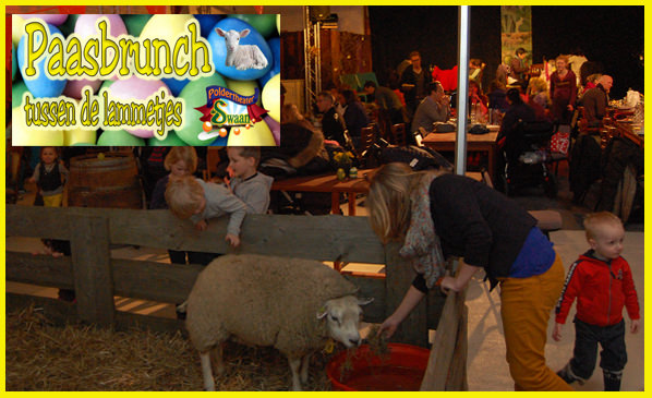paasbrunch lammetjes noord-holland