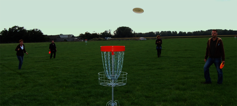 Groepsuitje NH frisbeegolf